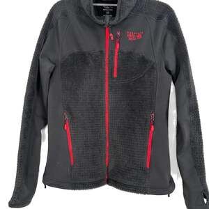 Mountain Hardwear Women's Black and Red Jacket